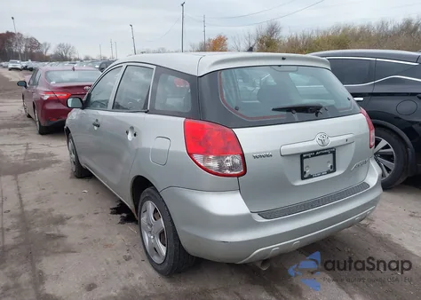 2003 Toyota Matrix Standard из США, поврежденный, VIN 2T1KR32E93C079042